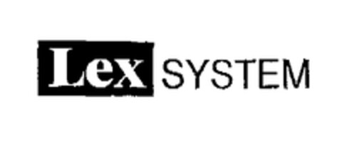 Lex SYSTEM Logo (EUIPO, 29.12.2004)