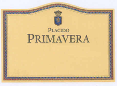 PLACIDO PRIMAVERA Logo (EUIPO, 11.04.2006)