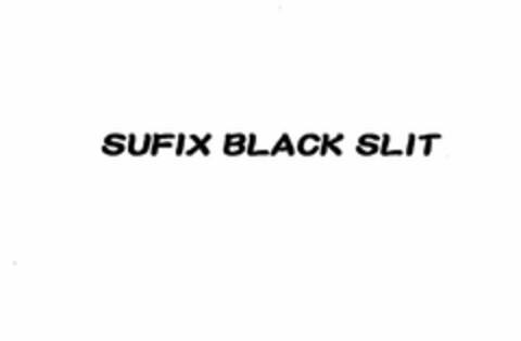 SUFIX BLACK SLIT Logo (EUIPO, 05/24/2006)