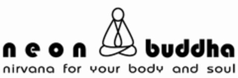 neon buddha nirvana for your body and soul Logo (EUIPO, 12.11.2008)