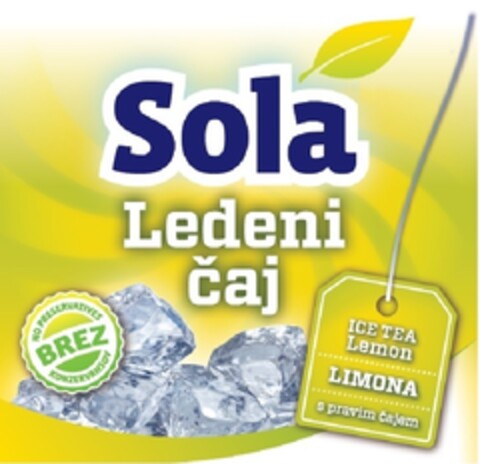 SOLA LEDENI ČAJ LIMONA Logo (EUIPO, 18.03.2010)