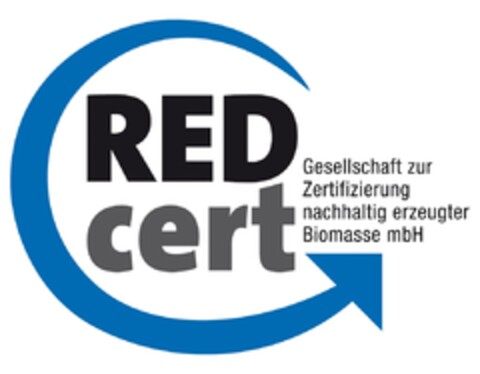 RED cert Gesellschaft zur Zertifizierung nachhaltig erzeugter Biomasse mbH Logo (EUIPO, 14.05.2010)