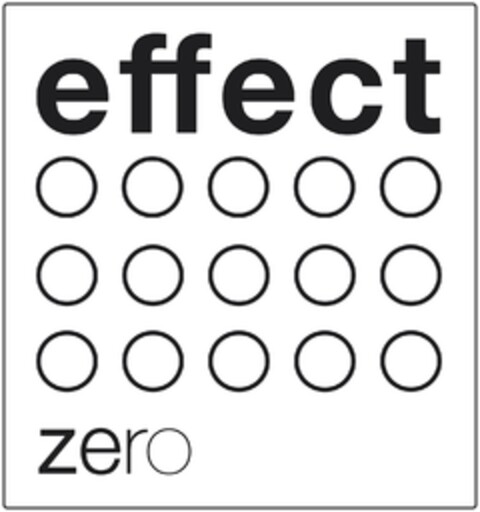 effect zero Logo (EUIPO, 21.06.2012)