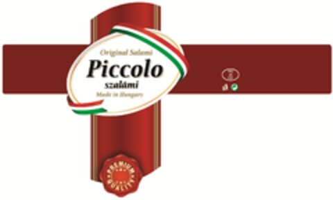 Original Salami Piccolo szalámi Made in Hungary Premium quality Logo (EUIPO, 22.01.2013)