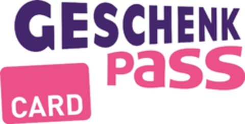 Geschenk Pass Card Logo (EUIPO, 05/16/2013)