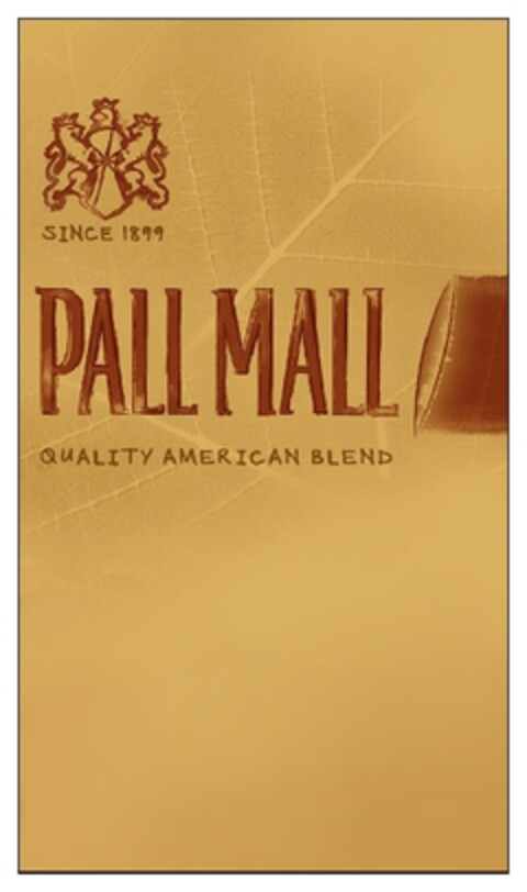 PALL MALL QUALITY AMERICAN BLEND SINCE 1899 Logo (EUIPO, 09.07.2013)