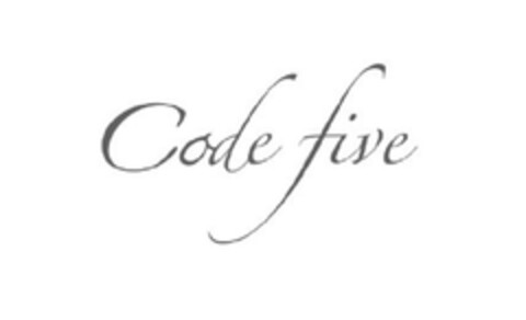 Code five Logo (EUIPO, 29.08.2013)