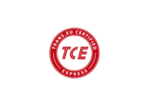 TRANS.EU CERTIFIED TCE EXPRESS Logo (EUIPO, 03/09/2015)