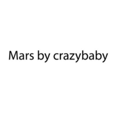 Mars by crazybaby Logo (EUIPO, 09/30/2016)