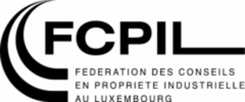 FCPIL FEDERATION DES CONSEILS EN PROPRIETE INDUSTRIELLE AU LUXEMBOURG Logo (EUIPO, 08.12.2017)