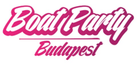 Boat Party Budapest Logo (EUIPO, 05/18/2018)