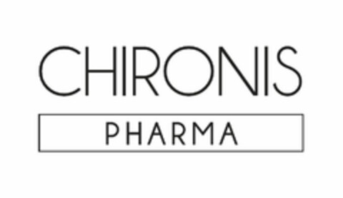 CHIRONIS PHARMA Logo (EUIPO, 07/24/2019)