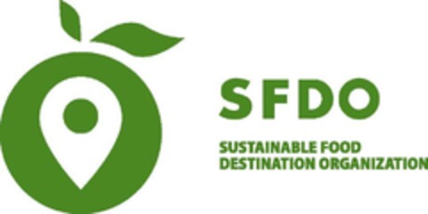 SFDO SUSTAINABLE FOOD DESTINATION ORGANIZATION Logo (EUIPO, 09/29/2021)