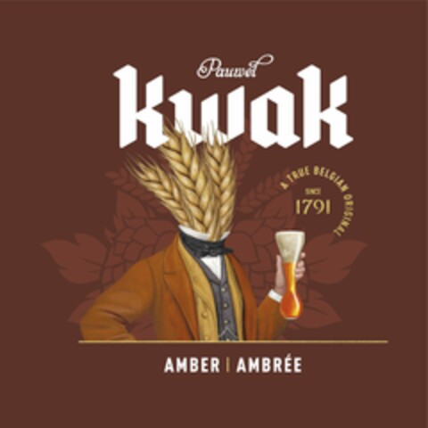 Pauwel KWAK Amber Ambrée Logo (EUIPO, 21.01.2022)