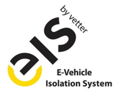eis E-Vehicle Isolation System by vetter Logo (EUIPO, 10.10.2022)