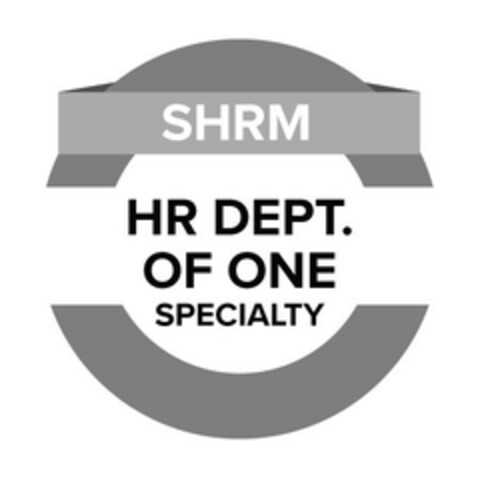 SHRM HR DEPT. OF ONE SPECIALTY Logo (EUIPO, 17.10.2022)