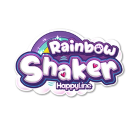 RAINBOW SHAKER HAPPY LINE Logo (EUIPO, 07/12/2023)