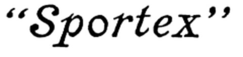 "SPORTEX" Logo (EUIPO, 01.04.1996)