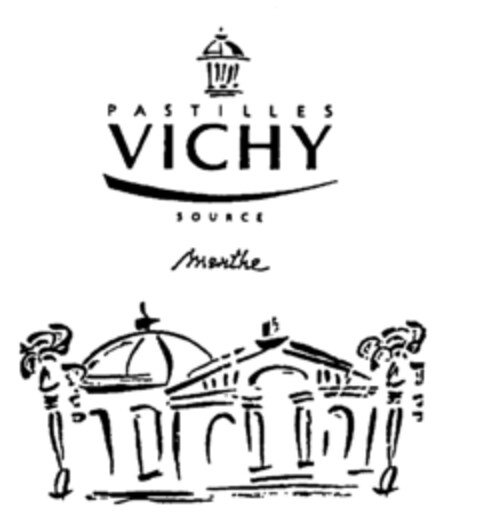 PASTILLES VICHY SOURCE Menthe Logo (EUIPO, 03/25/1997)