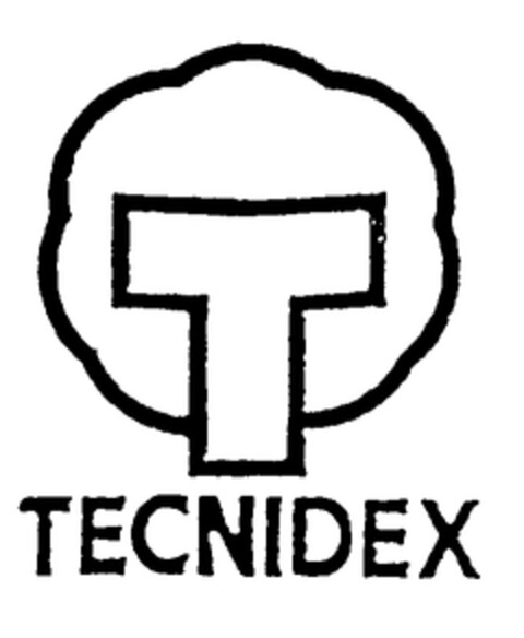 T TECNIDEX Logo (EUIPO, 20.03.1998)