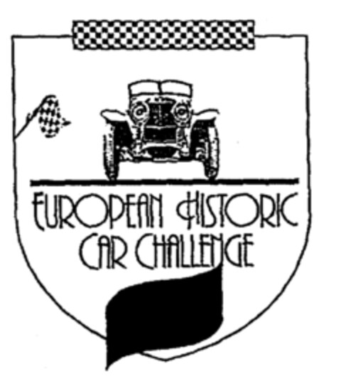 EUROPEAN HISTORIC CAR CHALLENGE Logo (EUIPO, 25.06.1998)