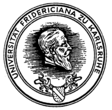 UNIVERSITÄT FRIDERICIANA ZU KARLSRUHE Logo (EUIPO, 11.06.1999)