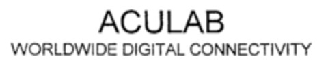 ACULAB WORLDWIDE DIGITAL CONNECTIVITY Logo (EUIPO, 23.08.1999)