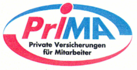 PrIMA Private Versicherungen für Mitarbeiter Logo (EUIPO, 09/17/1999)