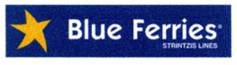 Blue Ferries STRINTZIS LINES Logo (EUIPO, 26.11.1999)