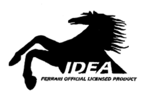 IDEA FERRARI OFFICIAL LICENSED PRODUCT Logo (EUIPO, 04/03/2000)