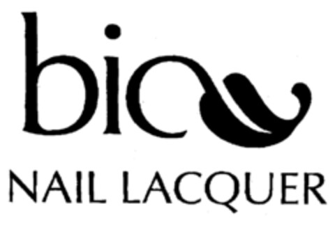 bio NAIL LACQUER Logo (EUIPO, 08.09.2000)