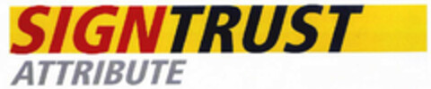 SIGNTRUST ATTRIBUTE Logo (EUIPO, 08.03.2001)