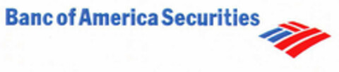 Banc of America Securities Logo (EUIPO, 03/29/2001)