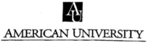 AU AMERICAN UNIVERSITY Logo (EUIPO, 04.06.2001)