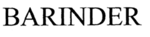 BARINDER Logo (EUIPO, 21.11.2001)