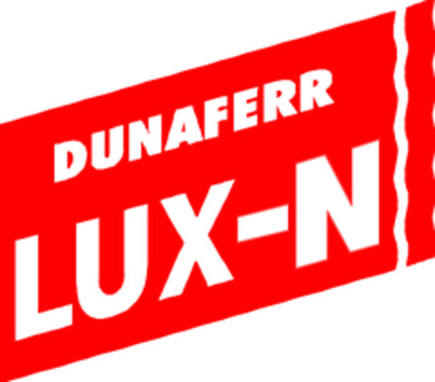 DUNAFERR LUX-N Logo (EUIPO, 31.10.2003)