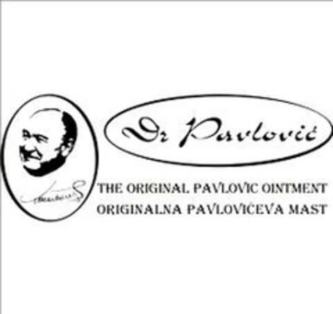 Dr Pavlovic THE ORIGINAL PAVLOVIC OINTMENT ORIGINALNA PAVLOVICEVA MAST Logo (EUIPO, 29.03.2006)