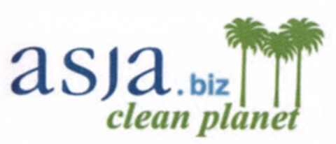 asja.biz clean planet Logo (EUIPO, 27.09.2006)