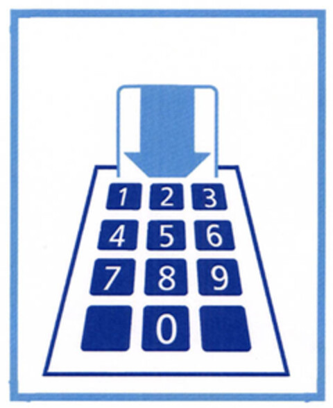 1 2 3 4 5 6 7 8 9 0 Logo (EUIPO, 22.01.2007)