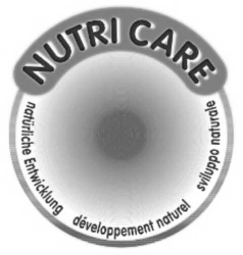 NUTRI CARE natürliche Entwicklung développement naturel sviluppo naturale Logo (EUIPO, 26.06.2007)