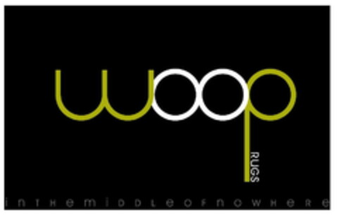 woop RUGS in the middle of no where. Logo (EUIPO, 09/05/2008)