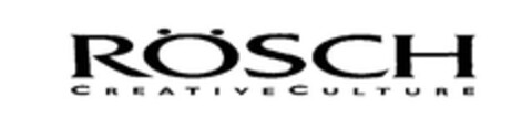 RÖSCH CREATIVE CULTURE Logo (EUIPO, 15.09.2008)