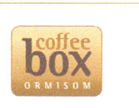 coffee box ORMISOM Logo (EUIPO, 10.06.2010)