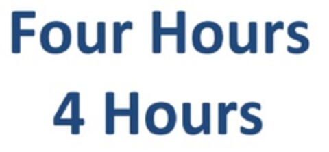 Four Hours 4 Hours Logo (EUIPO, 12.03.2013)