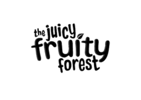 THE JUICY FRUITY FOREST Logo (EUIPO, 04/03/2013)