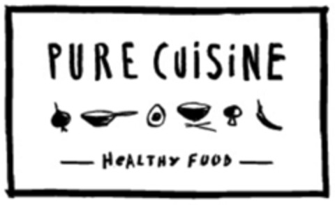 PURE CUISINE HEALTHY FOOD Logo (EUIPO, 24.12.2015)