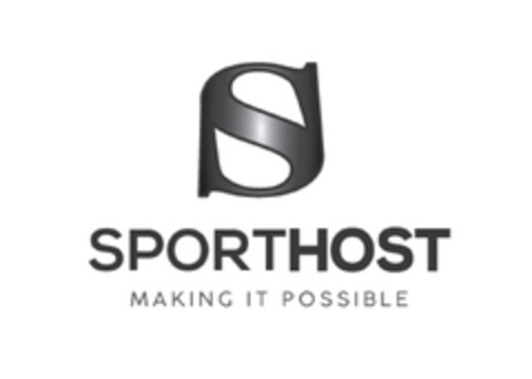 S SPORTHOST MAKING IT POSSIBLE Logo (EUIPO, 07.09.2017)