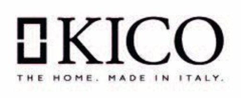 KICO THE HOME. MADE IN ITALY. Logo (EUIPO, 31.01.2018)