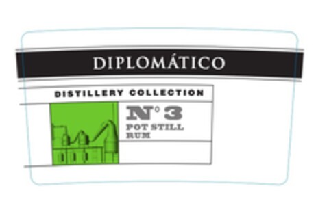 DIPLOMÁTICO DISTILLERY COLLECTION Nº 3 POT STILL RUM Logo (EUIPO, 15.07.2019)