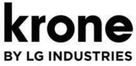 Krone BY LG INDUSTRIES Logo (EUIPO, 08/20/2019)